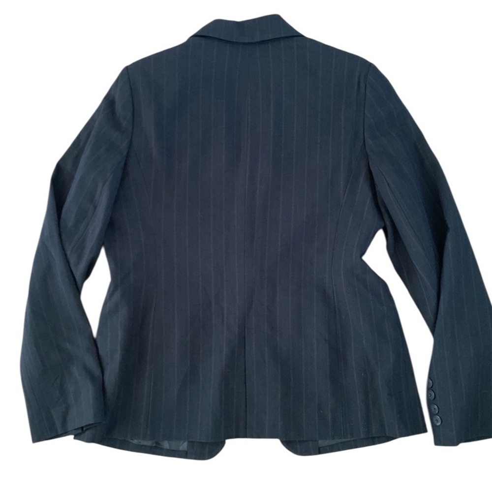 Emma James Striped Womens Blazer Jacket Size 12 - Picture 4 of 7